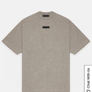 NWT Essentials Fear of God Seal Tee.